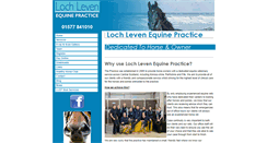 Desktop Screenshot of lochlevenequine.co.uk